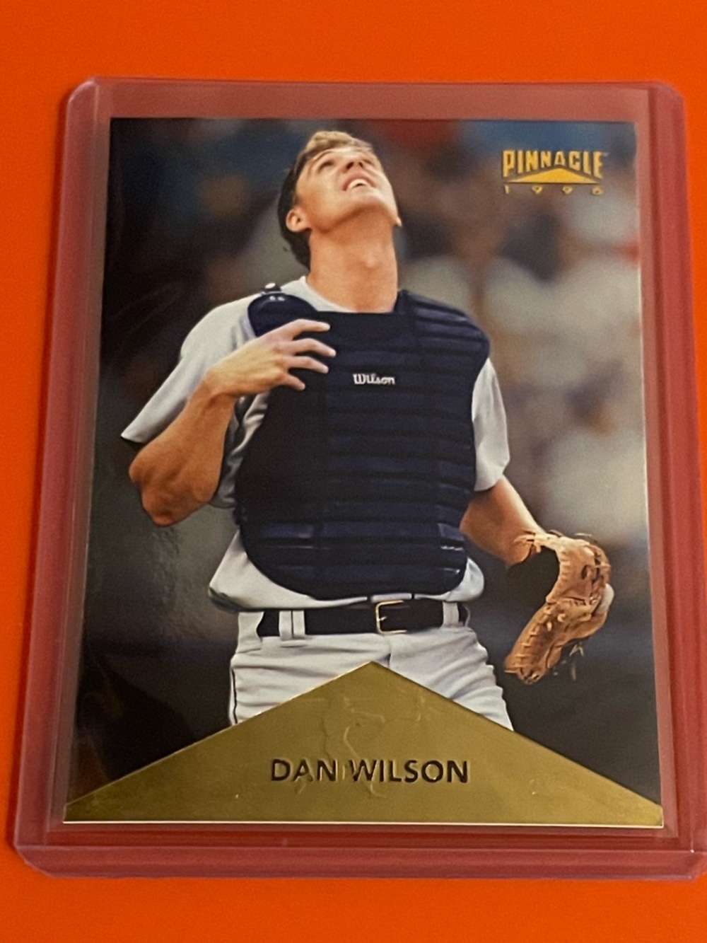 Dan Wilson #332 1996 Pinnacle Baseball Trading Card